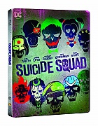FAC #153 SUICIDE SQUAD Lenticular 3D FullSlip XL Edition 2 3D + 2D Steelbook™ Extended cut Limited Collector's Edition - numbered (Blu-ray 3D + 2 Blu-ray)