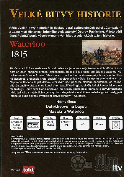 Battlefield Detectives: Massacre at Waterloo (DVD)