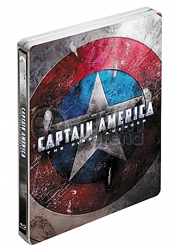 Captain America: The First Avenger 3D + 2D Steelbook™ Limited Collector's Edition + Gift Steelbook's™ foil