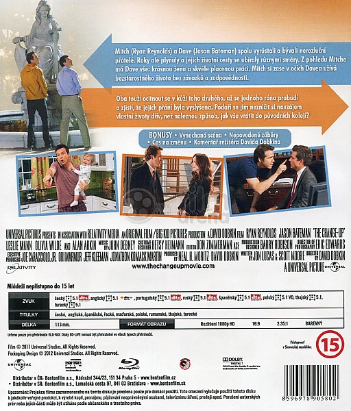 The Change-Up [Blu-ray] : Ryan Reynolds, Olivia Wilde, David Dobkin: Movies  & TV 