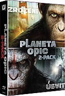 Dawn of the Planet of the Apes + Rise of the Planet of the Apes Collection (2 Blu-ray)