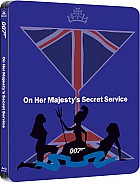 JAMES BOND 007 George Lazenby: ON HER MAJESTY'S SERVICE QSlip Steelbook™ Limited Collector's Edition + Gift Steelbook's™ foil (Blu-ray)