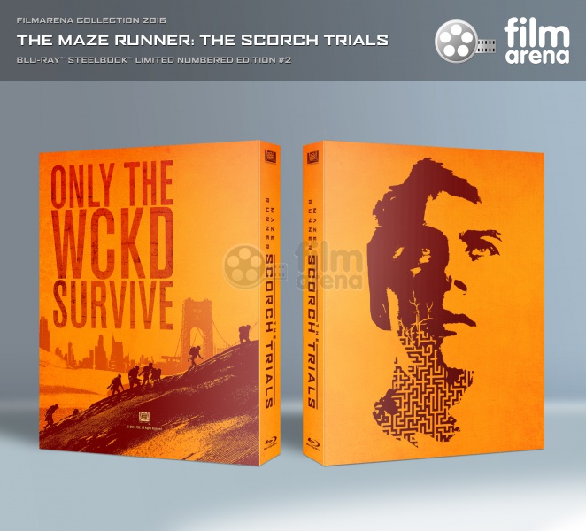  Maze Runner: The Scorch Trials Blu-Ray + DVD + DHD