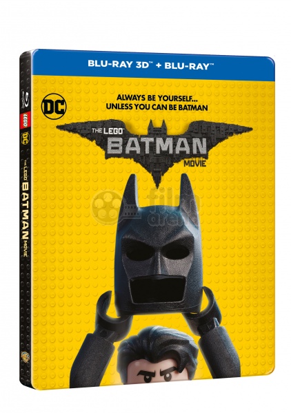 THE LEGO BATMAN MOVIE 3D + 2D Steelbook™ Limited Collector's Edition + Gift  Steelbook's™ foil (Blu-ray 3D + Blu-ray)