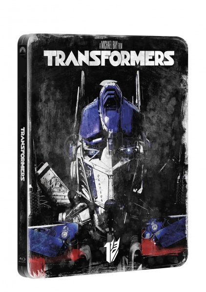 SteelBook comemorativo de Transformers – O Filme em Blu-ray nos