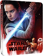 STAR WARS: Episode VIII - The Last Jedi 3D + 2D Steelbook™ Limited Collector's Edition + Gift Steelbook's™ foil (Blu-ray 3D + 2 Blu-ray)