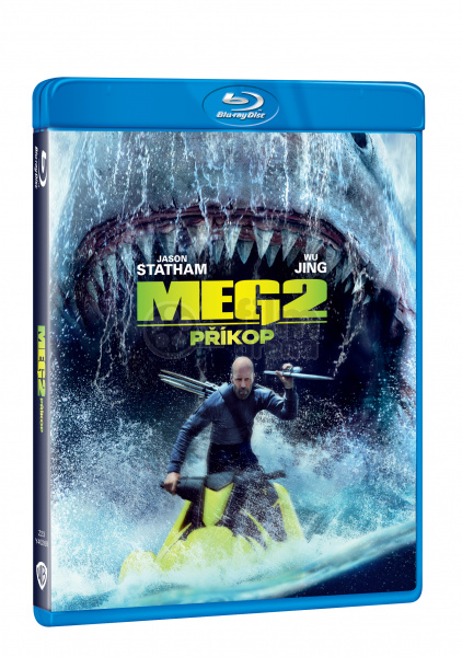 Movie BLU-RAY DVD No Case Meg 2: The Trench (2023) 1 DISC