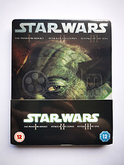 Star Wars: Epizoda 1-3 Steelbook™ + Gift Steelbook's™ foil