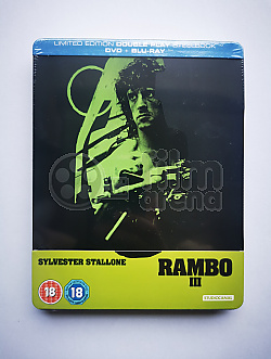 Rambo III Steelbook™ + Gift Steelbook's™ foil