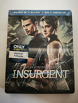 INSURGENT Steelbook™ + Gift Steelbook's™ foil