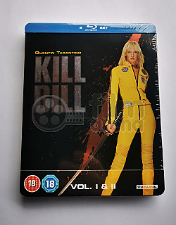 Kill Bill 1 + 2 Steelbook™ + Gift Steelbook's™ foil