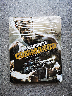 COMMANDO Steelbook™ Extended director's cut Limited Collector's Edition + Gift Steelbook's™ foil