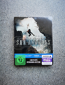 San Andreas  Steelbook™ + Gift Steelbook's™ foil