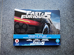 Fast Five Steelbook™ + Gift Steelbook's™ foil