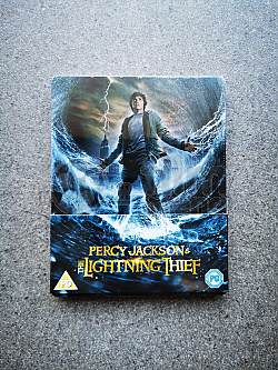 Percy Jackson & the Olympians: The Lightning Thief Steelbook™ + Gift Steelbook's™ foil