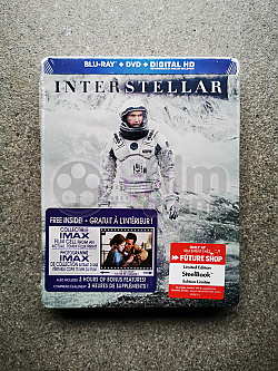 INTERSTELLAR Steelbook™ + Gift Steelbook's™ foil