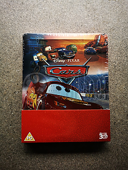 Cars 3D + 2D Steelbook™ + Gift Steelbook's™ foil