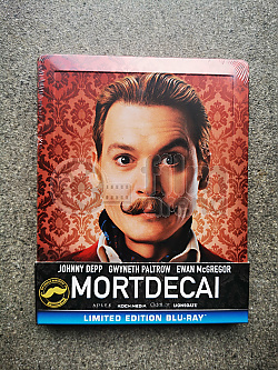 Mortdecai Steelbook™ + Gift Steelbook's™ foil