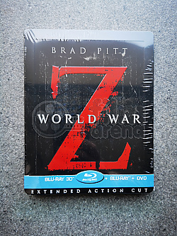 World War Z 3D + 2D STEELBOOK 3D + 2D Steelbook™ + Gift Steelbook's™ foil