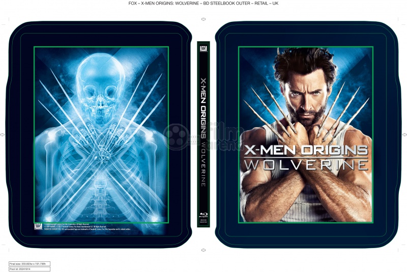 X-men origins: Wolverine Bluray Steelbook, No disc store RARE