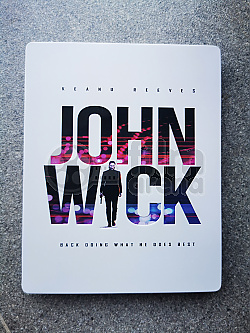 JOHN WICK ANGEL EXCLUSIVE (discless) Steelbook™ Limited Edition + Gift Steelbook's™ foil