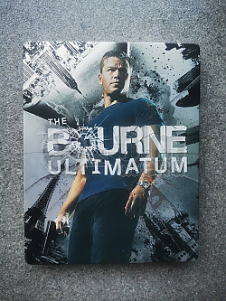 THE BOURNE ULTIMATUM (discless) Steelbook™ Limited Edition + Gift Steelbook's™ foil