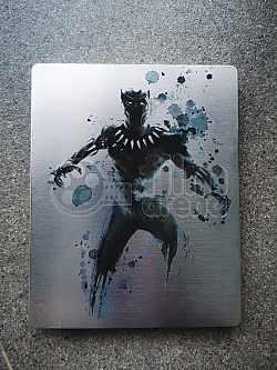 BLACK PANTHER (discless) Steelbook™ Limited Edition + Gift Steelbook's™ foil