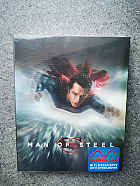 MAN OF STEEL + Lenticular Sticker 3D 3D + 2D Steelbook™ Limited Collector's Edition - numbered + Gift Steelbook's™ foil (Blu-ray 3D + Blu-ray)