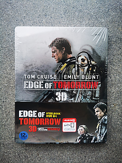 EDGE OF TOMORROW 3D + 2D Steelbook™ Limited Edition + Gift Steelbook's™ foil