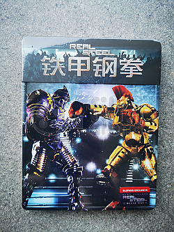 Real Steel Steelbook™ Limited Edition + Gift Steelbook's™ foil