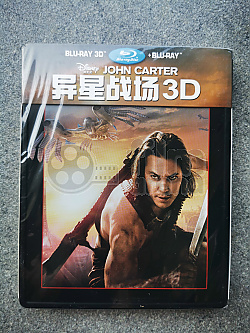 John Carter 3D + 2D Steelbook™ Limited Edition + Gift Steelbook's™ foil