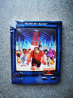 Wreck-It Ralph 3D + 2D Steelbook™ Limited Collector's Edition - numbered + Gift Steelbook's™ foil