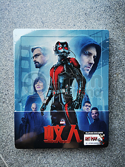 ANT-MAN 3D + 2D Steelbook™ Limited Collector's Edition - numbered + Gift Steelbook's™ foil