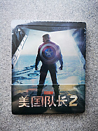 CAPTAIN AMERICA: The Winter Soldier 3D + 2D Steelbook™ Limited Collector's Edition - numbered + Gift Steelbook's™ foil (Blu-ray 3D + Blu-ray)