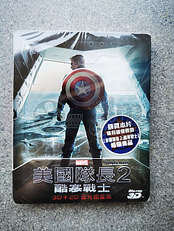 CAPTAIN AMERICA: The Winter Soldier 3D + 2D Steelbook™ Limited Edition + Gift Steelbook's™ foil