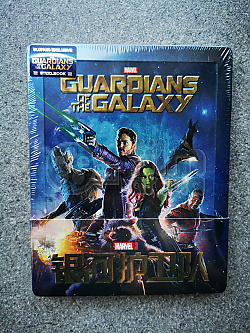 Guardians of the Galaxy 3D + 2D Steelbook™ Limited Collector's Edition - numbered + Gift Steelbook's™ foil