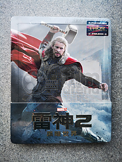 Thor: The Dark World 3D + 2D Steelbook™ Limited Collector's Edition - numbered + Gift Steelbook's™ foil