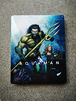 AQUAMAN (discless) Steelbook™ + Gift Steelbook's™ foil