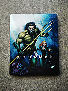 AQUAMAN (discless) Steelbook™ + Gift Steelbook's™ foil (Blu-ray)