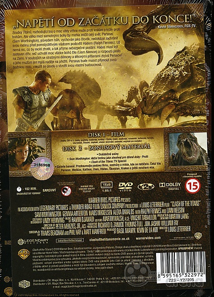 Clash Of The Titans/Wrath Of The Titans [2 Film Collection] [Blu- - DVD  L4LN