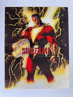 SHAZAM! - Lenticular 3D sticker II.