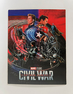 CAPTAIN AMERICA: Civil War - Lenticular 3D sticker