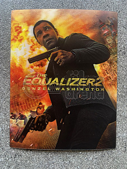 THE EQUALIZER 2 - Lenticular 3D sticker A