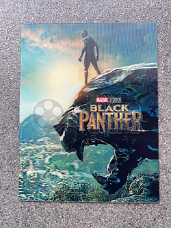 BLACK PANTHER - Lenticular 3D sticker