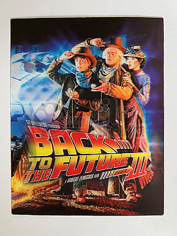 BACK TO THE FUTURE III - Lenticular 3D sticker