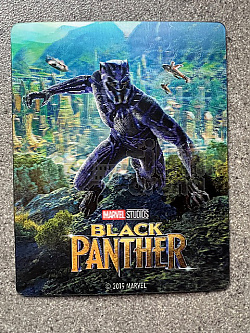 BLACK PANTHER - Lenticular 3D magnet