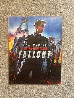 MISSION: IMPOSSIBLE - Fallout - Lenticular 3D sticker A