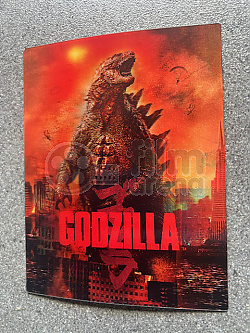 GODZILLA - Lenticular 3D sticker A