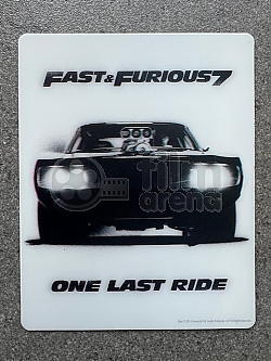  Fast & Furious 7 ONE LAST RIDE - Lenticular 3D magnet